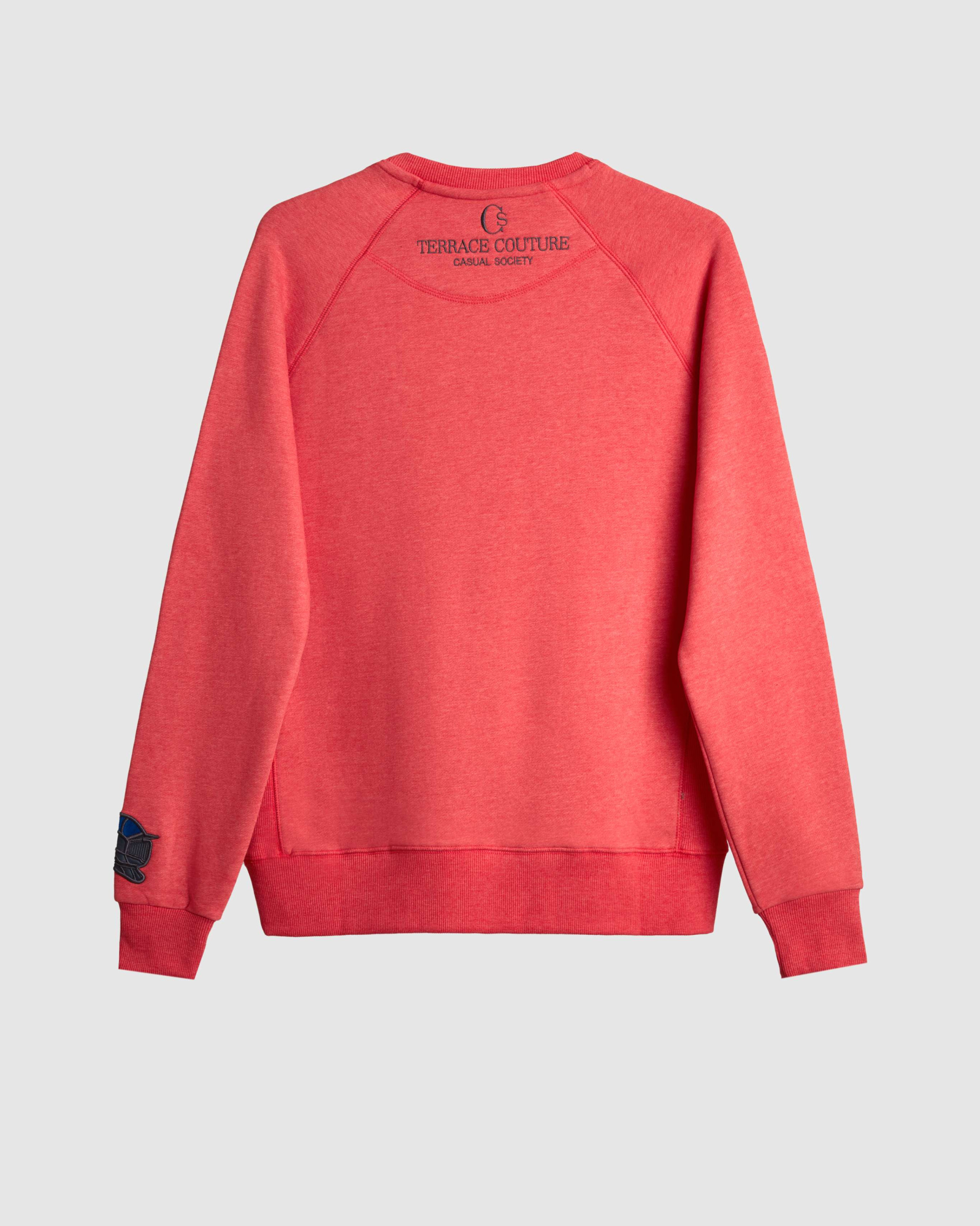 AM022161 RED EMBROIDERY SWEATSHIRT